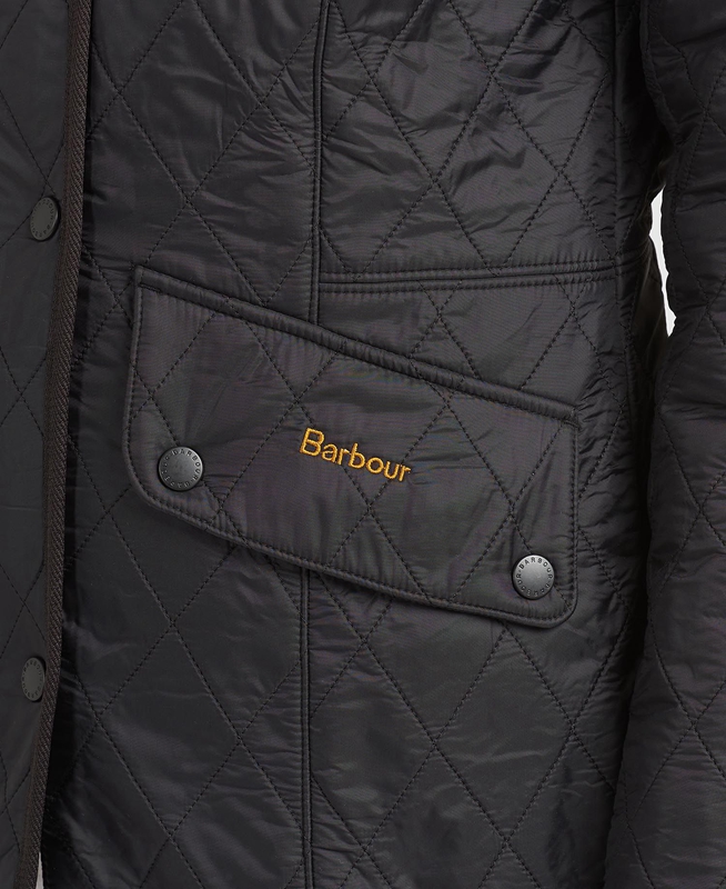 Veste Matelassée Barbour Steppjacke Cavalry Polarquilt Noir Femme | GAZ-33210300