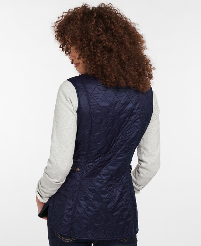 Gilet Barbour Weste Wray Bleu Femme | LLE-04418830