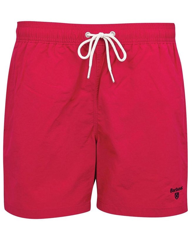 Pantalon Barbour Essential Logo 5'' Swim Rouge Homme | CYW-35647074