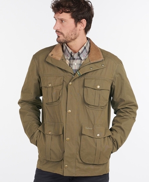 Vestes Décontractées Barbour Sanderling Vert Olive Homme | IRB-39959248