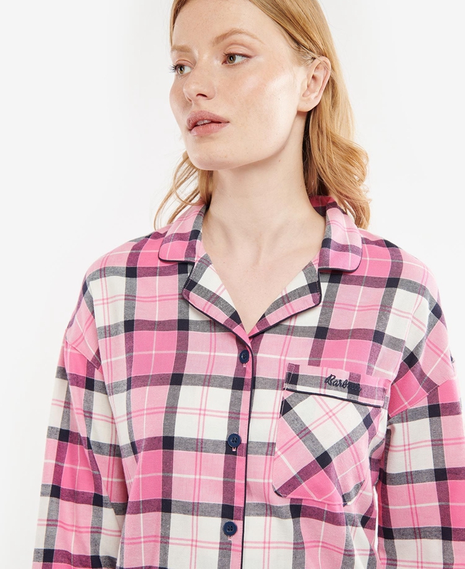 Vêtement De Nuit Barbour Ellery PJ Set Rose Femme | KCB-38569829