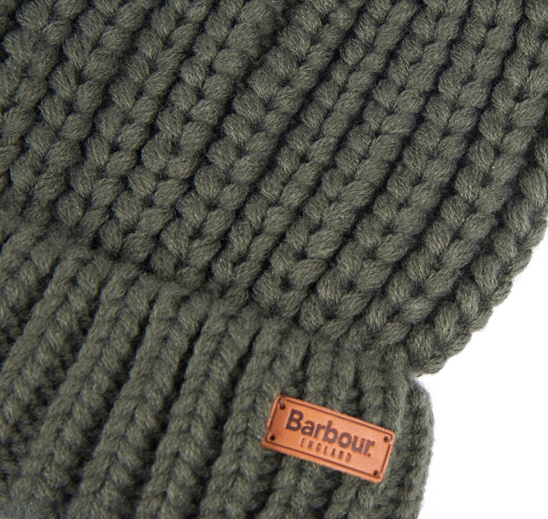 Chapeaux Barbour Beanie Saltburn Vert Femme | KIO-43279564