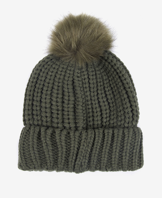 Chapeaux Barbour Beanie Saltburn Vert Femme | KIO-43279564