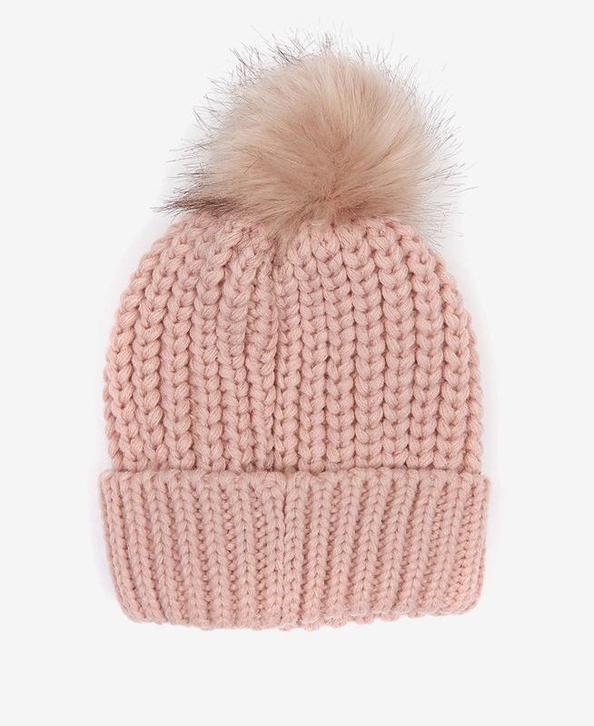 Chapeaux Barbour Beanie Saltburn Rose Femme | DHJ-46675403