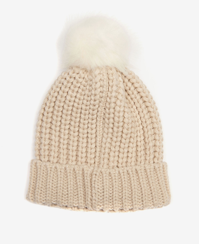 Chapeaux Barbour Beanie Saltburn Beige Femme | XTW-10866226