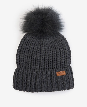 Chapeaux Barbour Saltburn Beanie Noir Femme | YLM-59441894