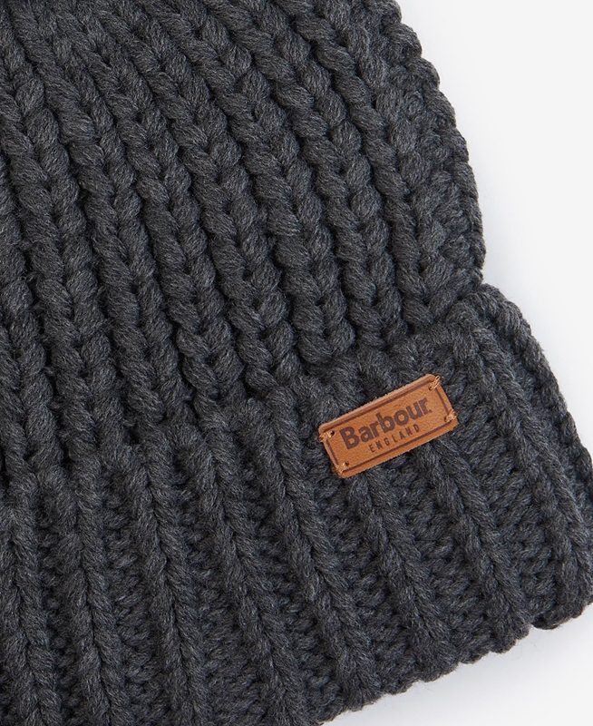 Chapeaux Barbour Saltburn Beanie Noir Femme | YLM-59441894