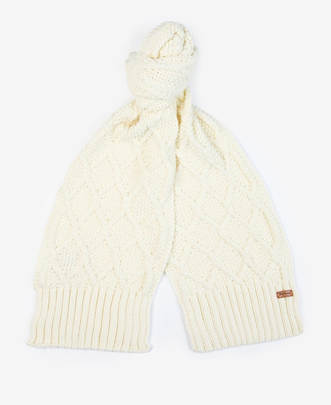 Chapeaux Barbour ridley beanie and scarf Blanche Femme | TVD-35172505