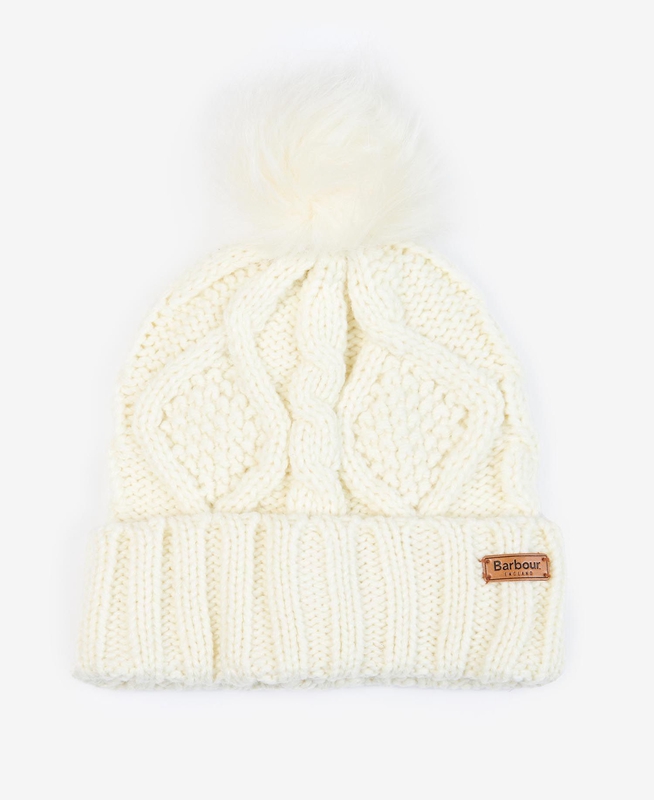 Chapeaux Barbour ridley beanie and scarf Blanche Femme | TVD-35172505