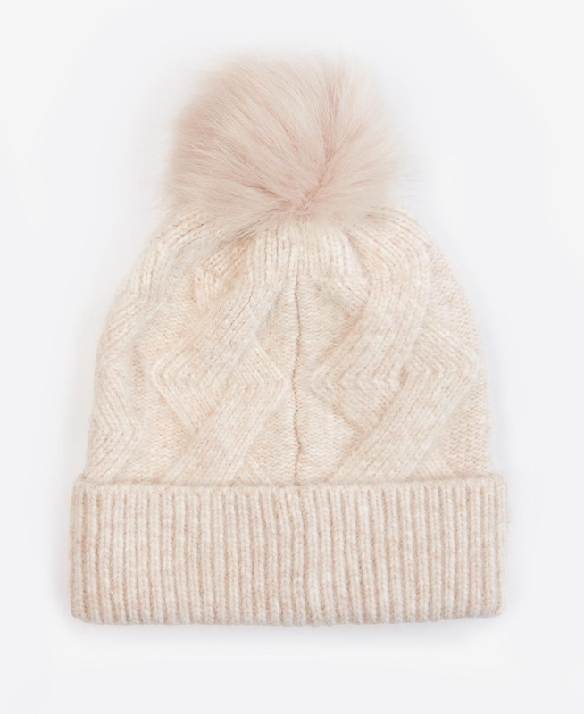 Chapeaux Barbour Montrose Beanie Blanche Femme | CLH-76180223