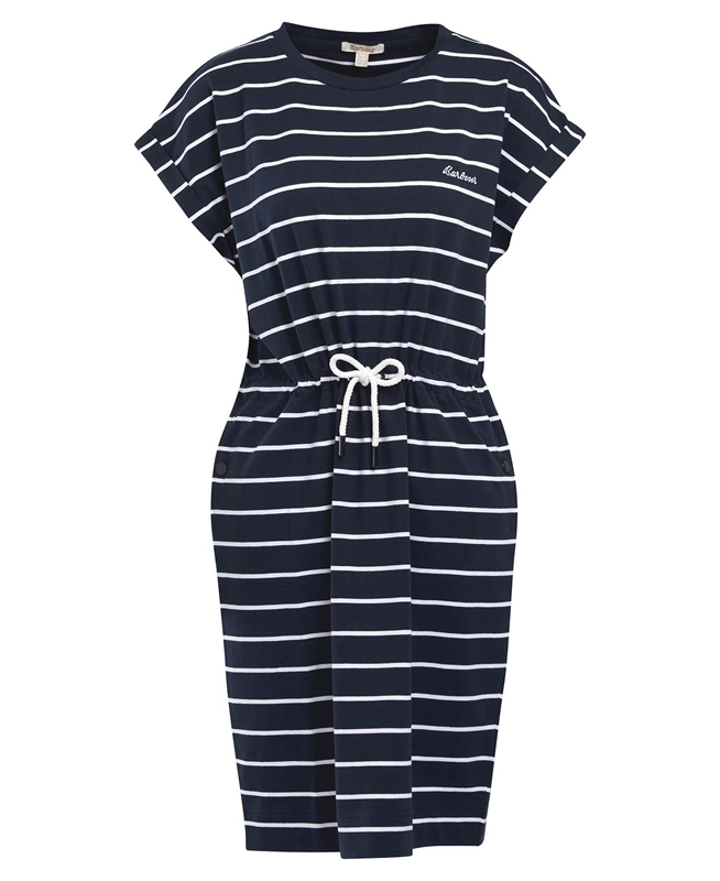 Peignoir Barbour Marlo Stripe Bleu Marine Femme | LQH-65050906