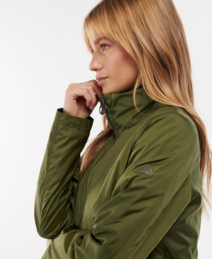 Vestes Décontractées Barbour Campion Showerproof Vert Femme | ICI-59044184