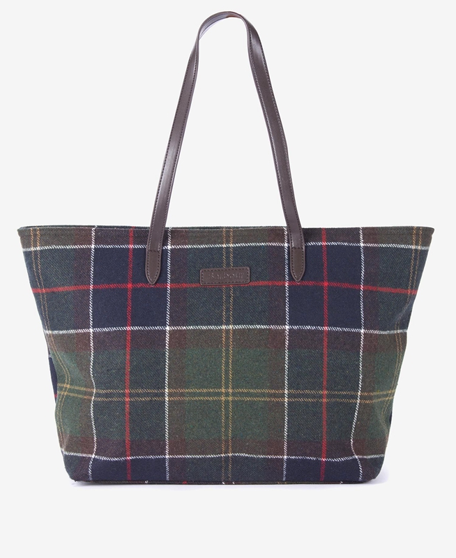 Sacs Barbour Tasche Witford Tartan Tote Multicolore Femme | DVX-18703088