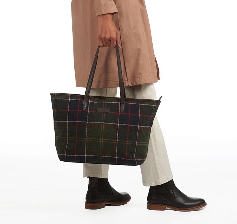 Sacs Barbour Tasche Witford Tartan Tote Multicolore Femme | DVX-18703088