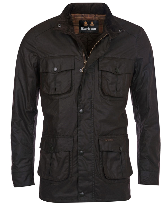 Veste Cirée Barbour Corbridge Noir Homme | LVC-64163111