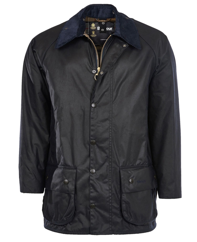 Veste Cirée Barbour Beaufort? Noir Homme | AAQ-11741368