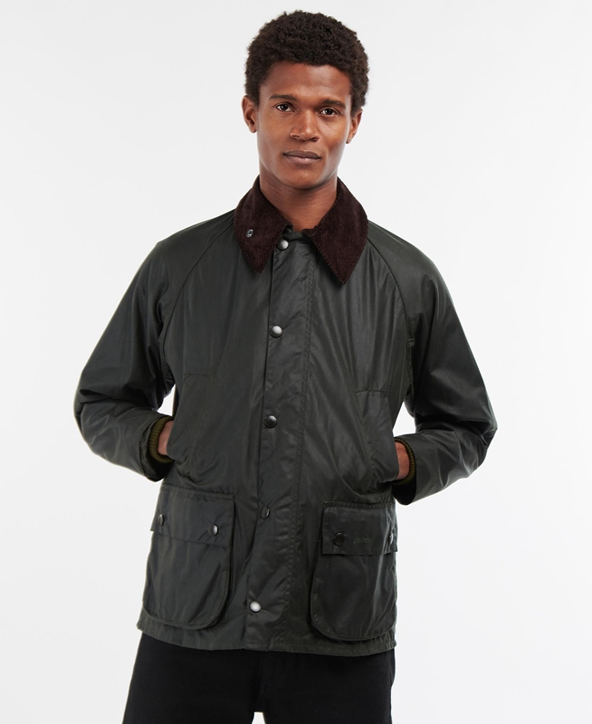 Veste Cirée Barbour Bedale? Noir Homme | JUS-60807847