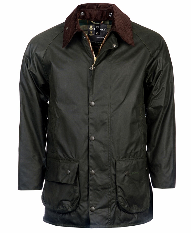 Veste Cirée Barbour Beaufort? Noir Homme | LYN-98806214