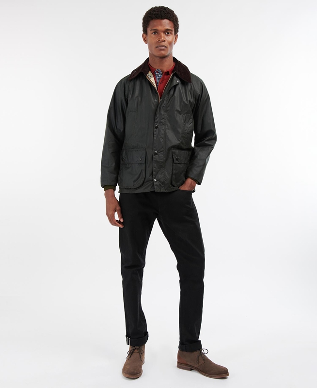 Veste Cirée Barbour Bedale? Noir Homme | JUS-60807847