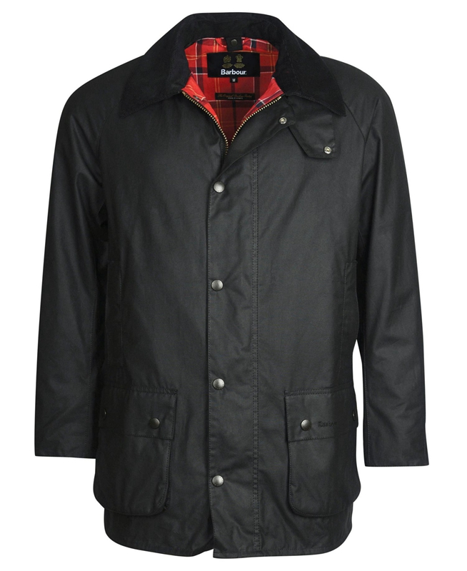 Veste Cirée Barbour Beausby Noir Homme | SYF-12251334