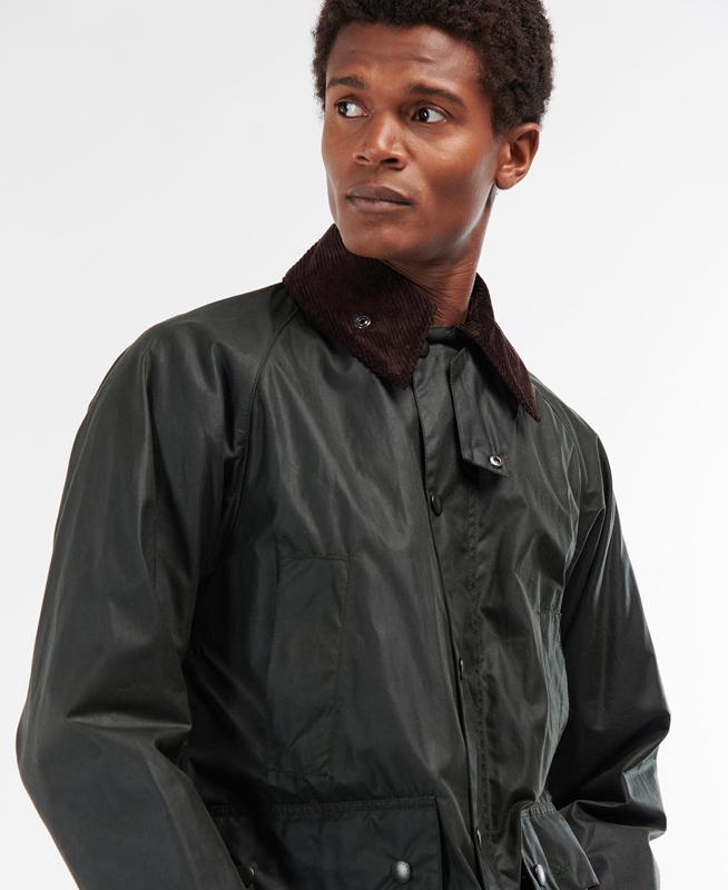 Veste Cirée Barbour Bedale? Noir Homme | JUS-60807847