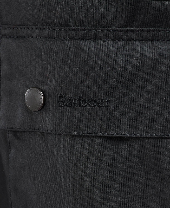 Veste Cirée Barbour Beausby Noir Homme | SYF-12251334