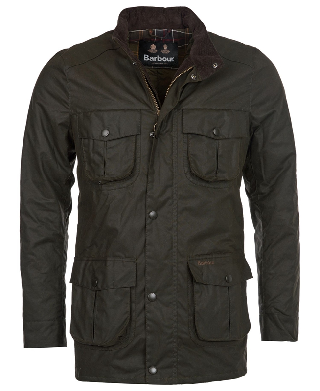 Veste Cirée Barbour Corbridge Vert Olive Homme | AVJ-70057464