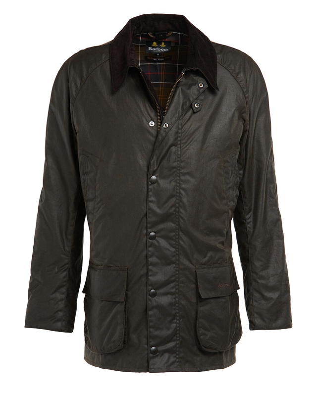 Veste Cirée Barbour Bristol Vert Olive Homme | IJM-30247380