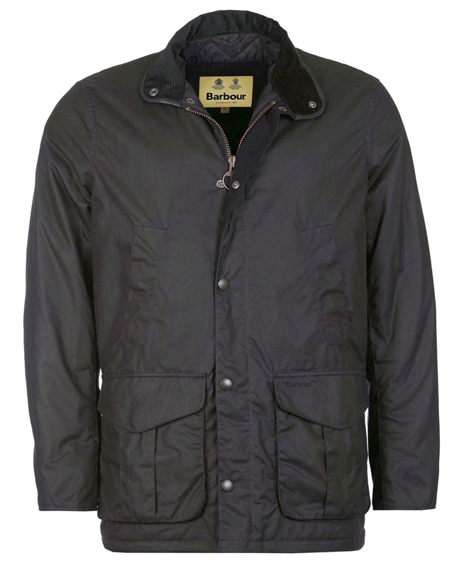 Veste Cirée Barbour Hereford Bleu Homme | ADF-69207542