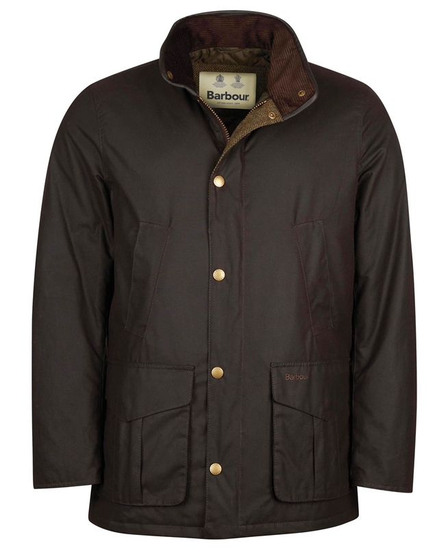 Veste Cirée Barbour Hereford Marron Homme | SNT-88619917