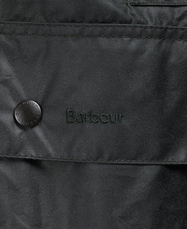 Veste Cirée Barbour Border? Noir Homme | CEL-39322311