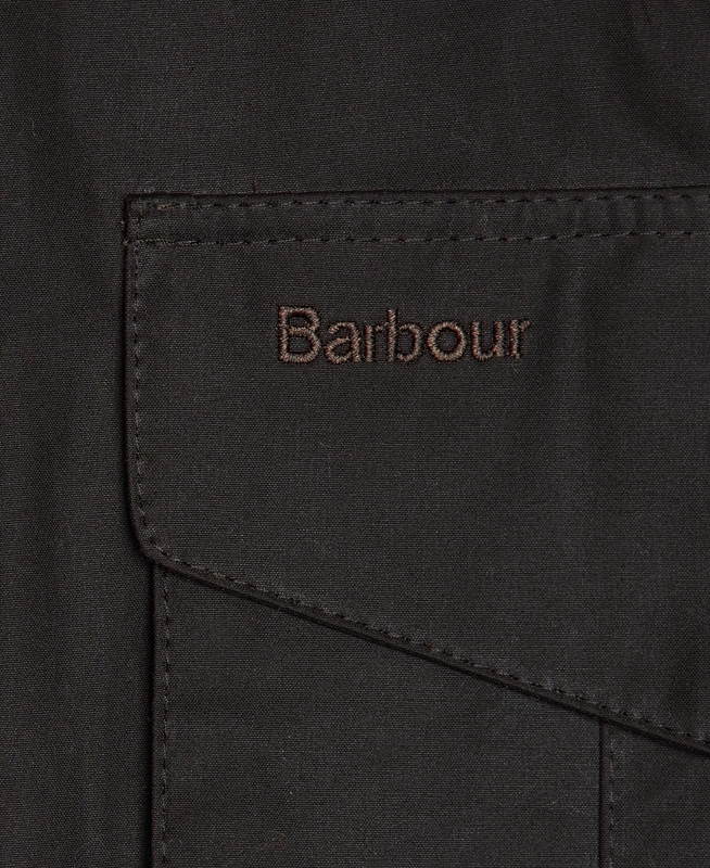 Veste Cirée Barbour Hereford Marron Homme | SNT-88619917