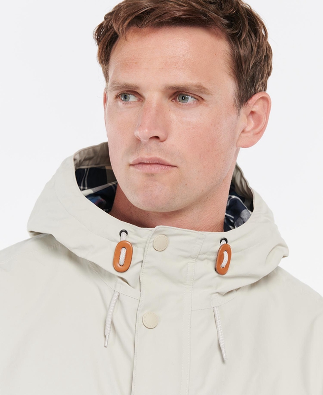 Veste Imperméable Barbour Summer City Parka Beige Homme | IVK-85498551