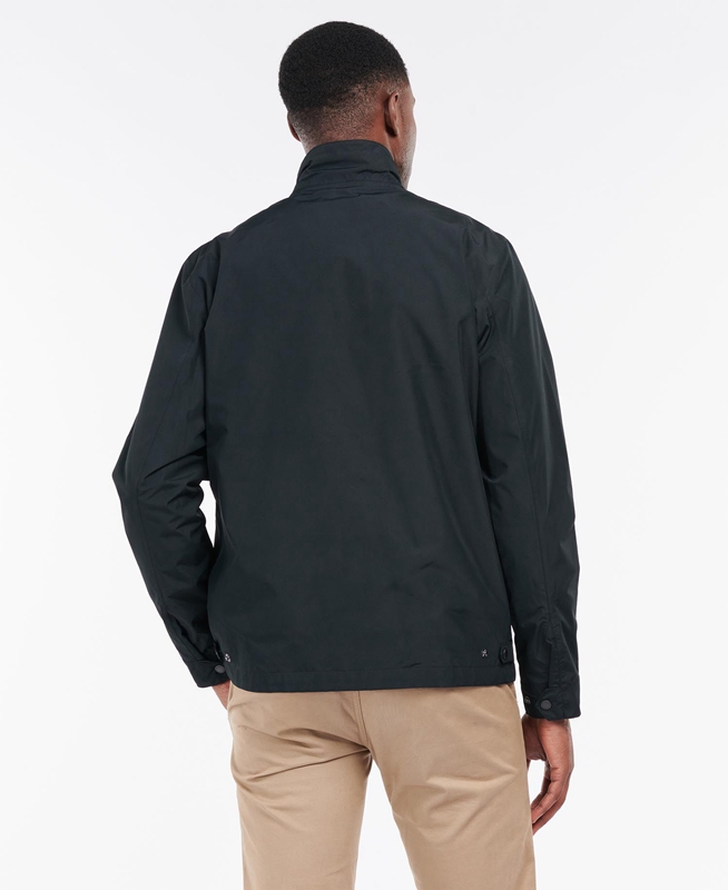 Veste Imperméable Barbour Summer Chelsea Noir Homme | RYW-90355374