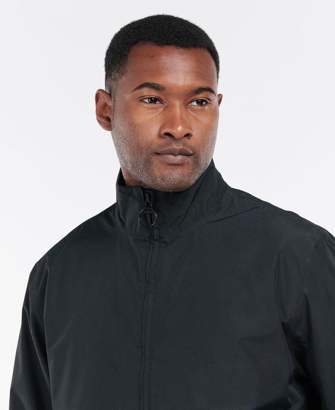 Veste Imperméable Barbour Summer Chelsea Noir Homme | RYW-90355374