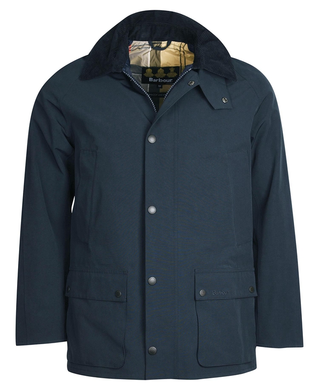 Veste Imperméable Barbour Rokig Bleu Marine Homme | UMM-37595985