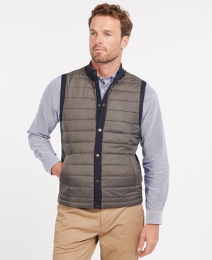 Gilet Barbour Essential Bleu Marine Homme | FMU-56382206