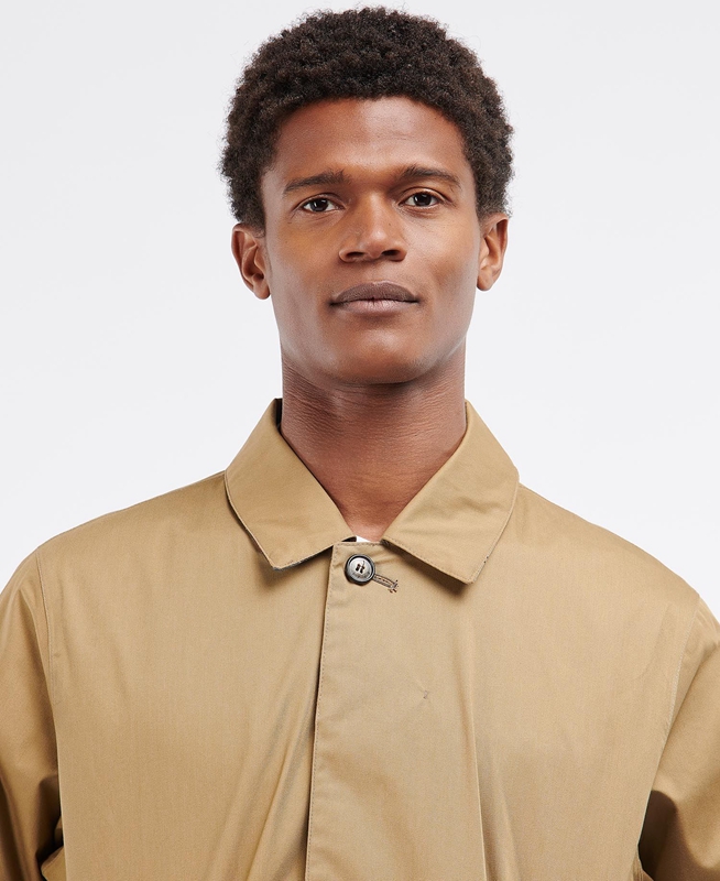 Veste Imperméable Barbour Rokig Beige Homme | RYC-09774987