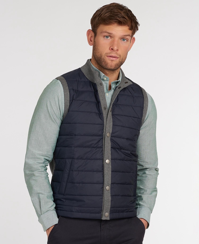 Gilet Barbour Essential Grise Homme | EQQ-42294789