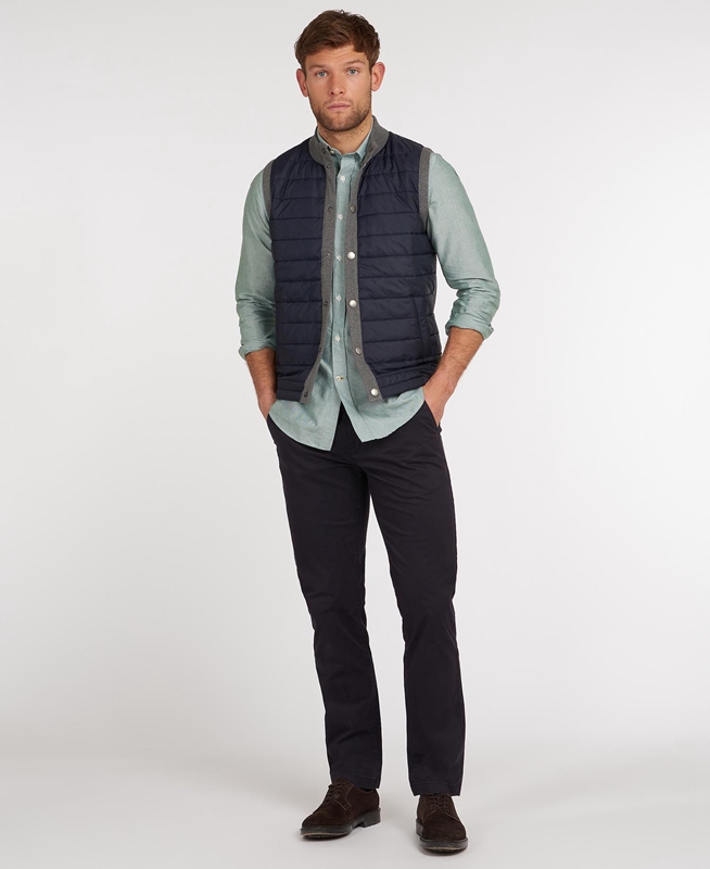 Gilet Barbour Essential Grise Homme | EQQ-42294789