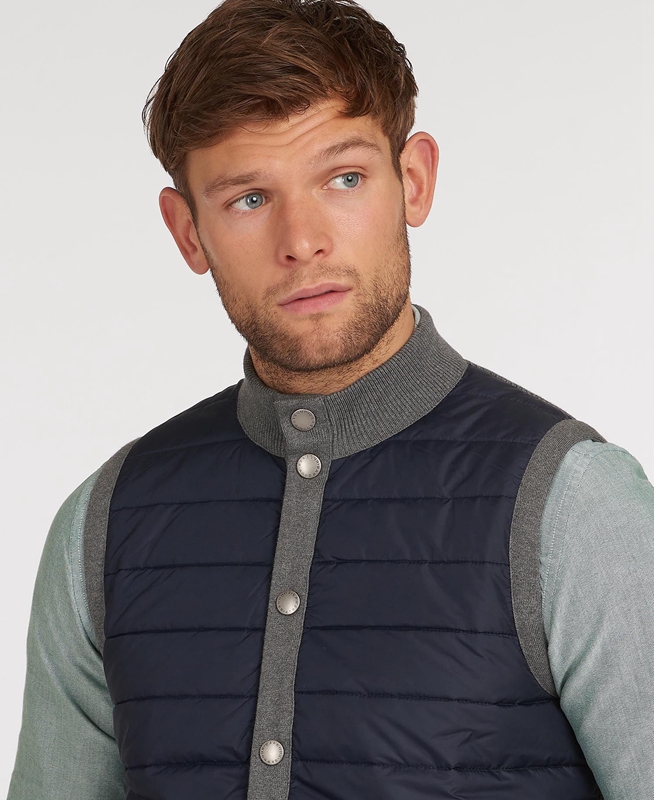 Gilet Barbour Essential Grise Homme | EQQ-42294789