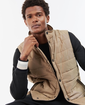 Gilet Barbour Farnham Beige Homme | MGU-57821528