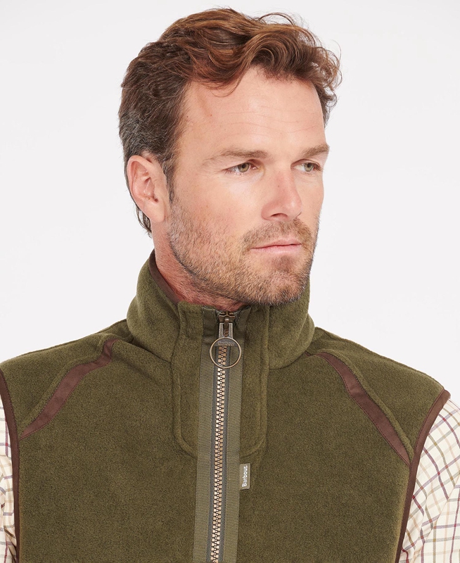 Gilet Barbour Langdale Vert Homme | AEH-46300919