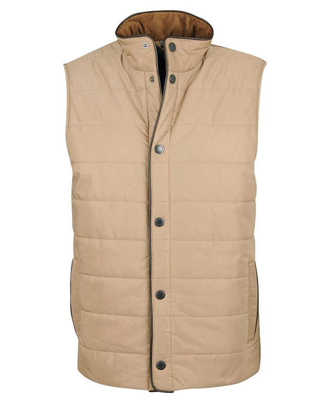 Gilet Barbour Farnham Beige Homme | MGU-57821528