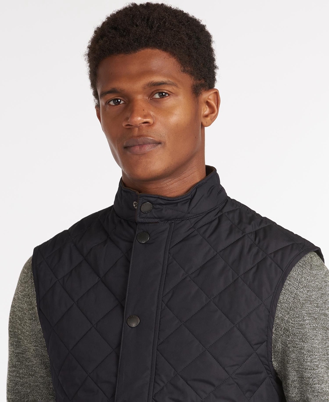 Gilet Barbour Lowerdale Bleu Marine Homme | XYQ-40767110