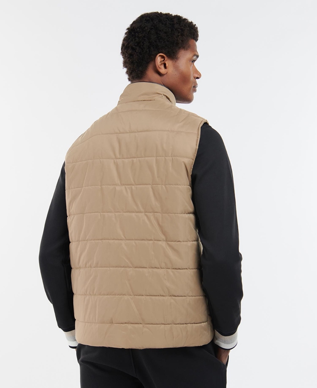 Gilet Barbour Farnham Beige Homme | MGU-57821528