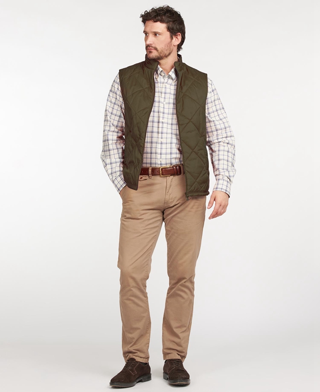 Gilet Barbour Finn Vert Homme | RIJ-79136828