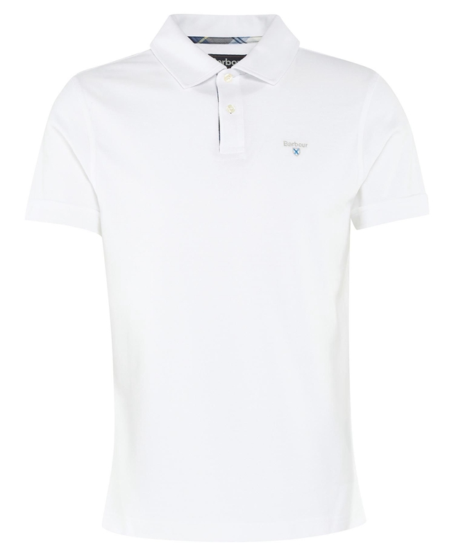 T Chemises Barbour Birkhill Blanche Homme | OTE-02757166