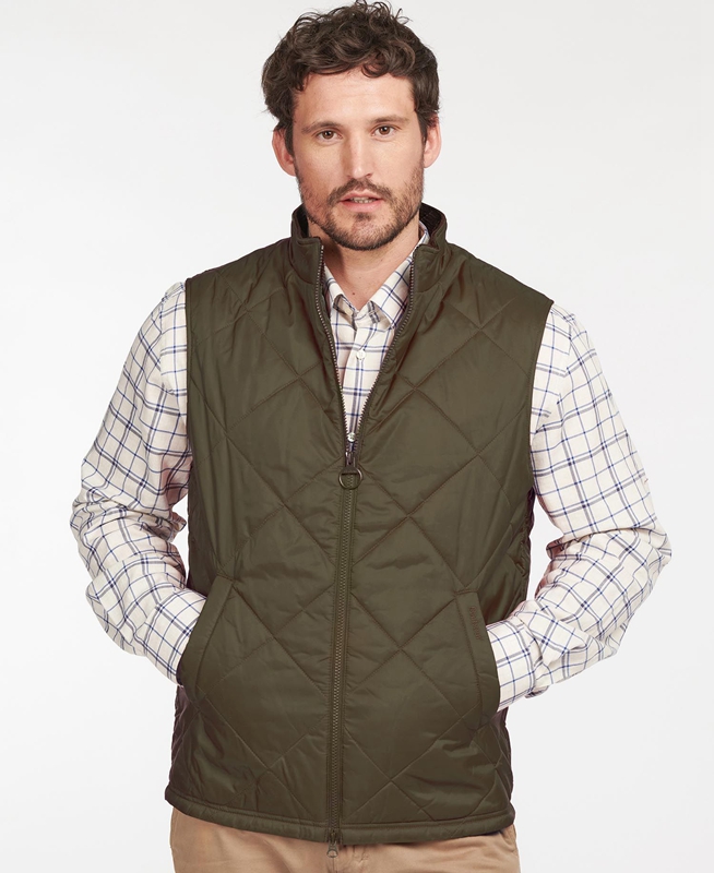 Gilet Barbour Finn Vert Homme | RIJ-79136828