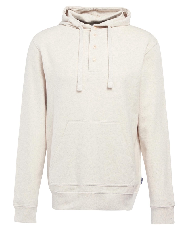 Sweats Barbour Hetton Blanche Homme | KTH-29495091